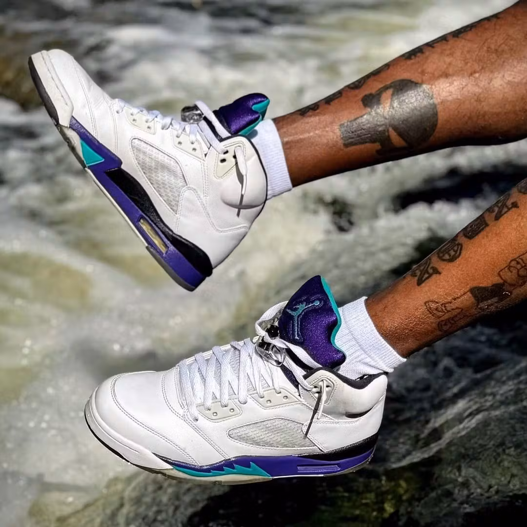 Air Jordan 5 Retro 'Grape' 2013 136027-108 Air Jordan 5 Retro 'Grape' 2013 136027-108
